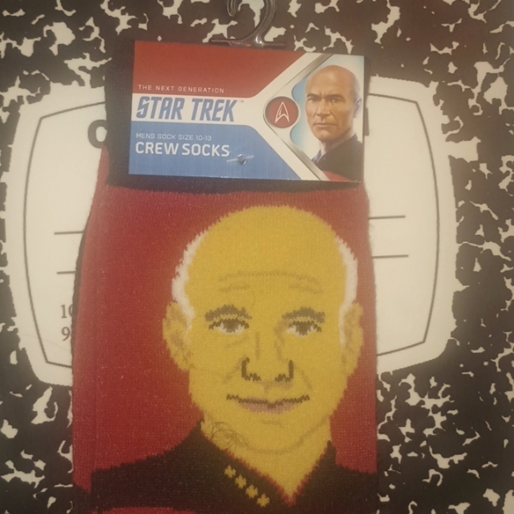Star Trek socks black